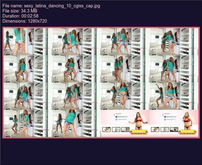 Sexy Latina Dancing 10