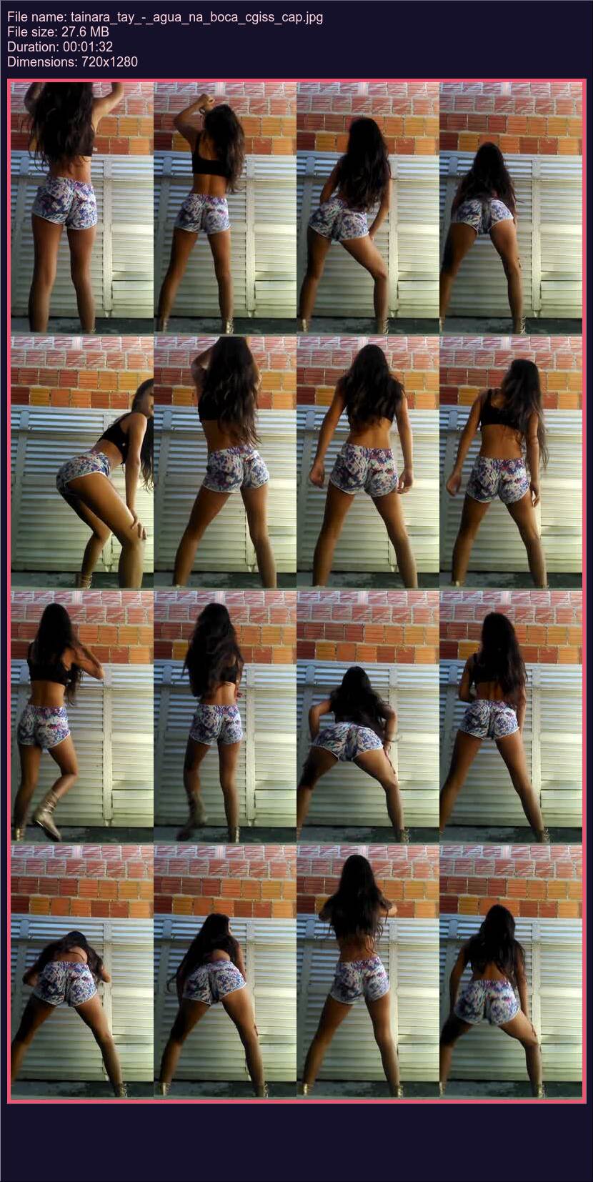 Tainara Tay Agua Na Boca