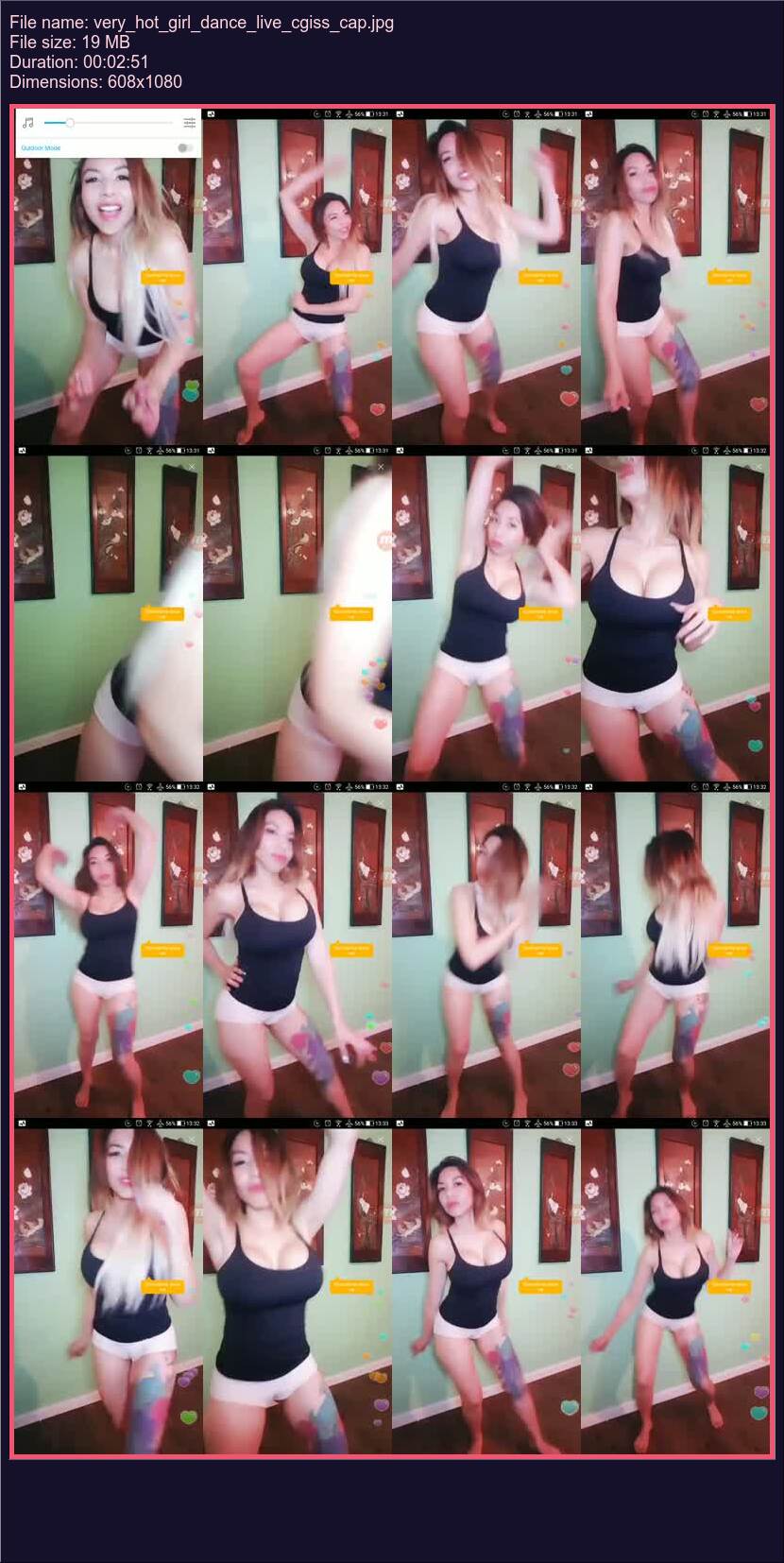 Very Hot Girl Dance Live