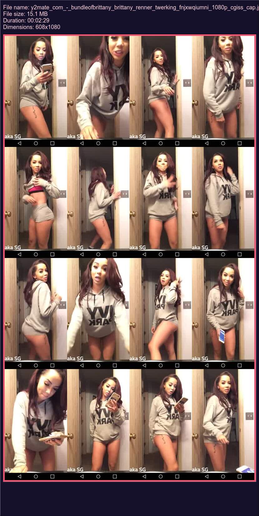 Y 2 Mate Com Bundleofbrittany Brittany Renner Twerking Fnjxwqiumni 1080 P