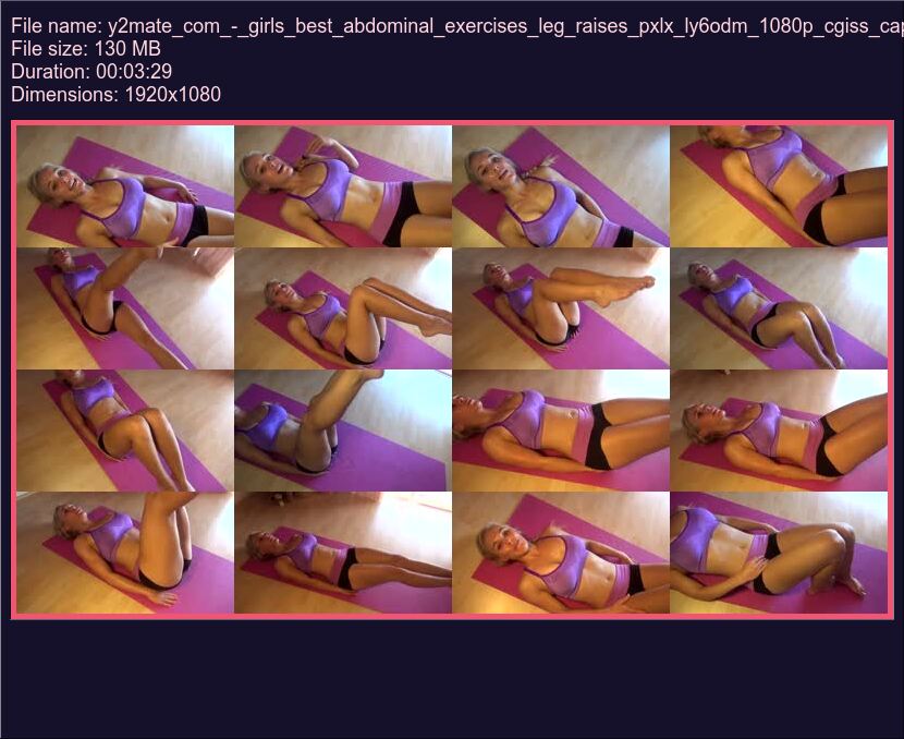 Y 2 Mate Com Girls Best Abdominal Exercises Leg Raises Pxlx Ly 6 Odm 1080 P