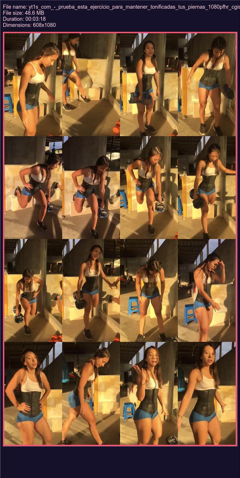 Yt 1 S Com Prueba Esta Ejercicio Para Mantener Tonificadas Tus Piernas 1080 Pfhr