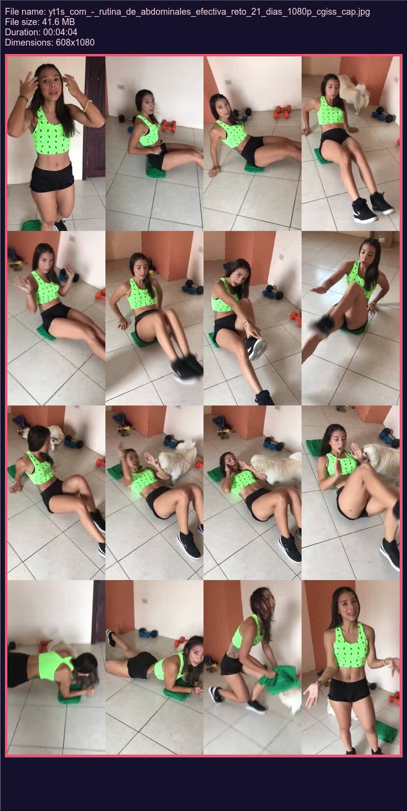 Yt 1 S Com Rutina De Abdominales Efectiva Reto 21 Dias 1080 P