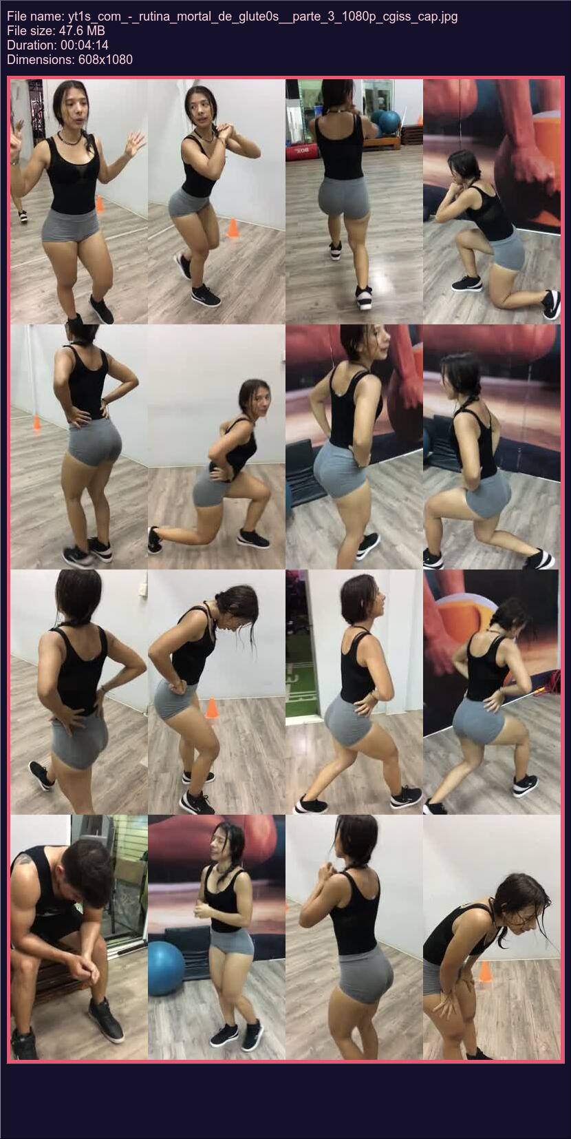 Yt 1 S Com Rutina Mortal De Glute 0 S Parte 3 1080 P