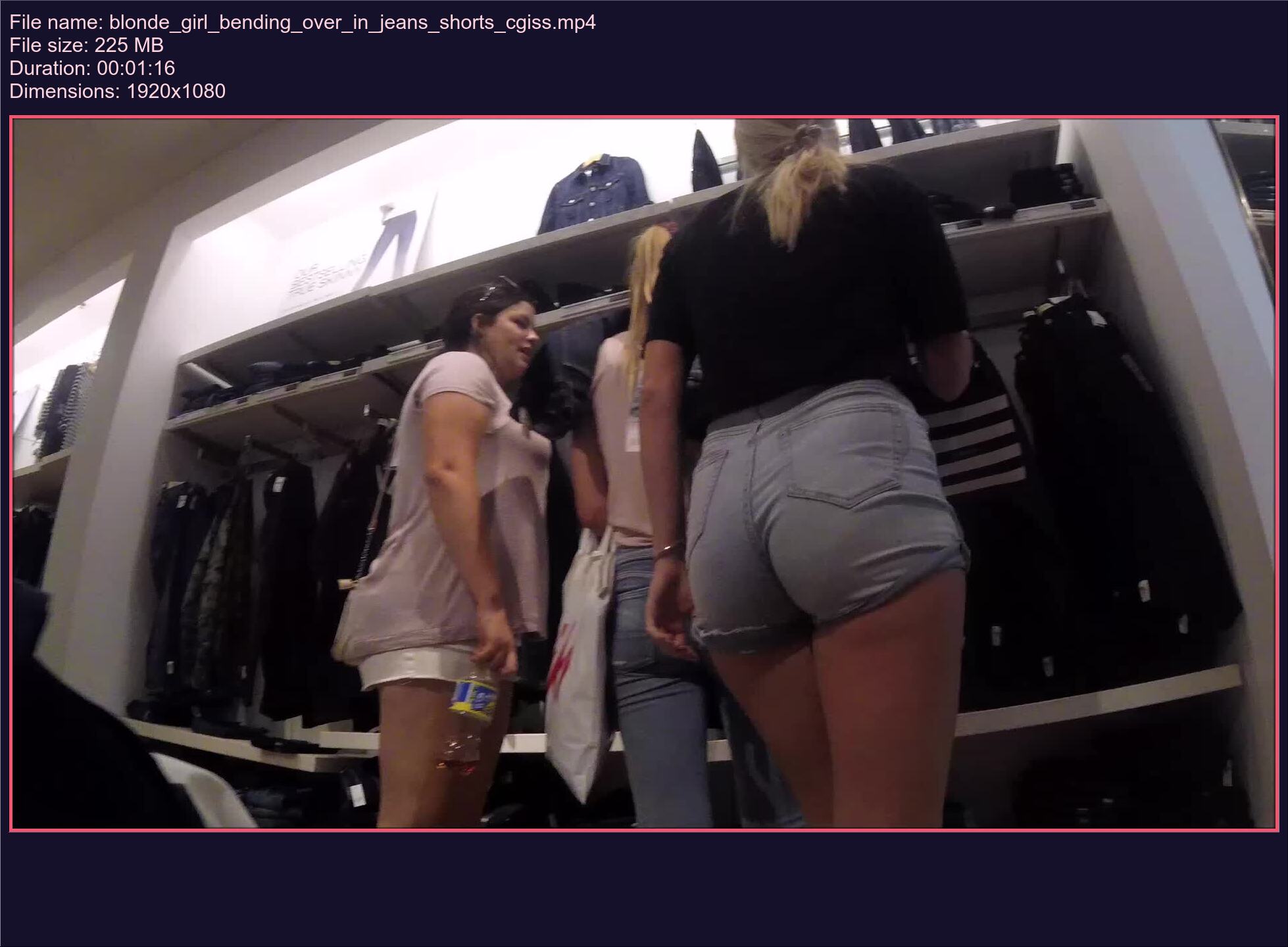 blonde_girl_bending_over_in_jeans_shorts_cgiss