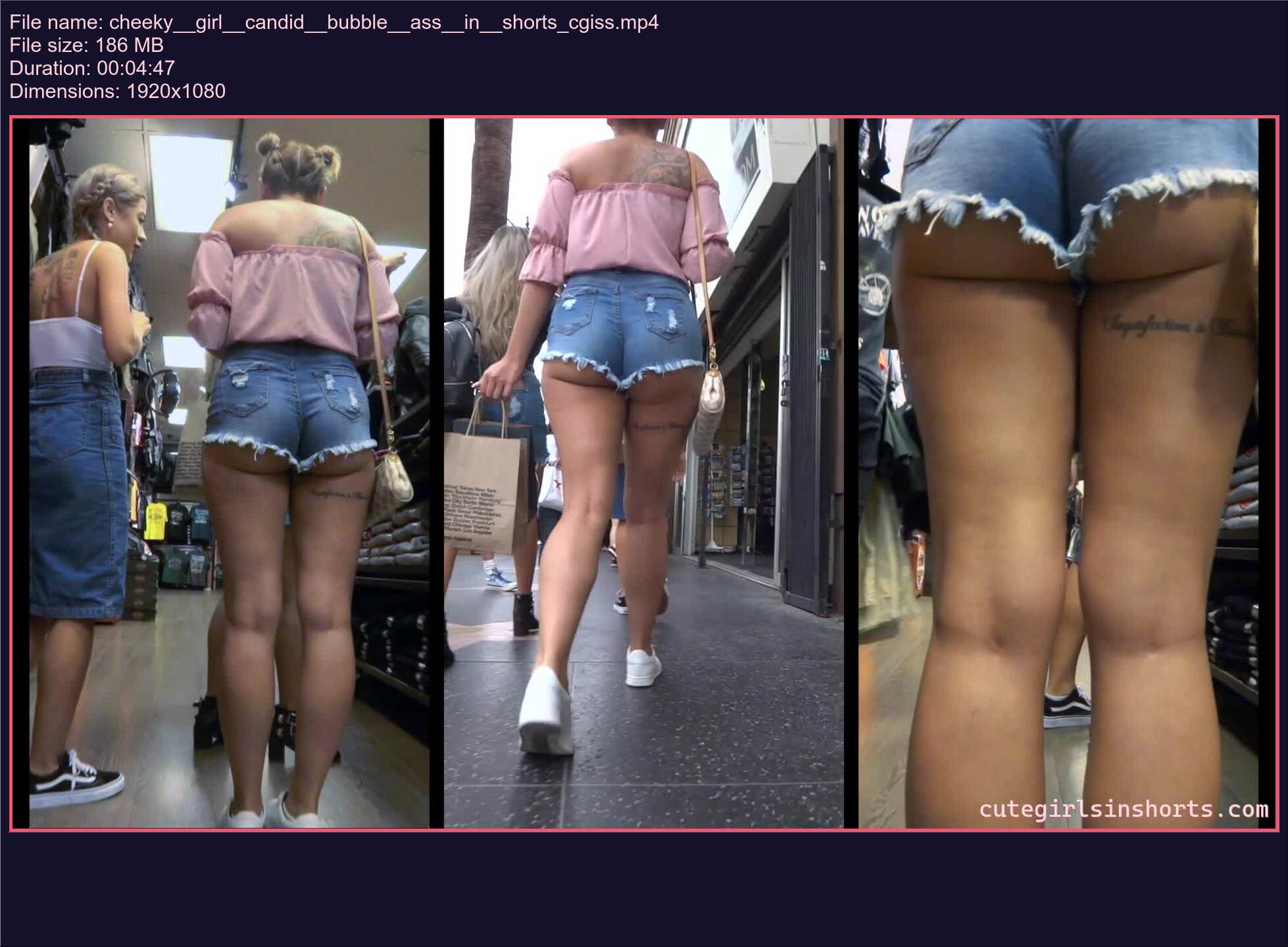 cheeky__girl__candid__bubble__ass__in__shorts_cgiss