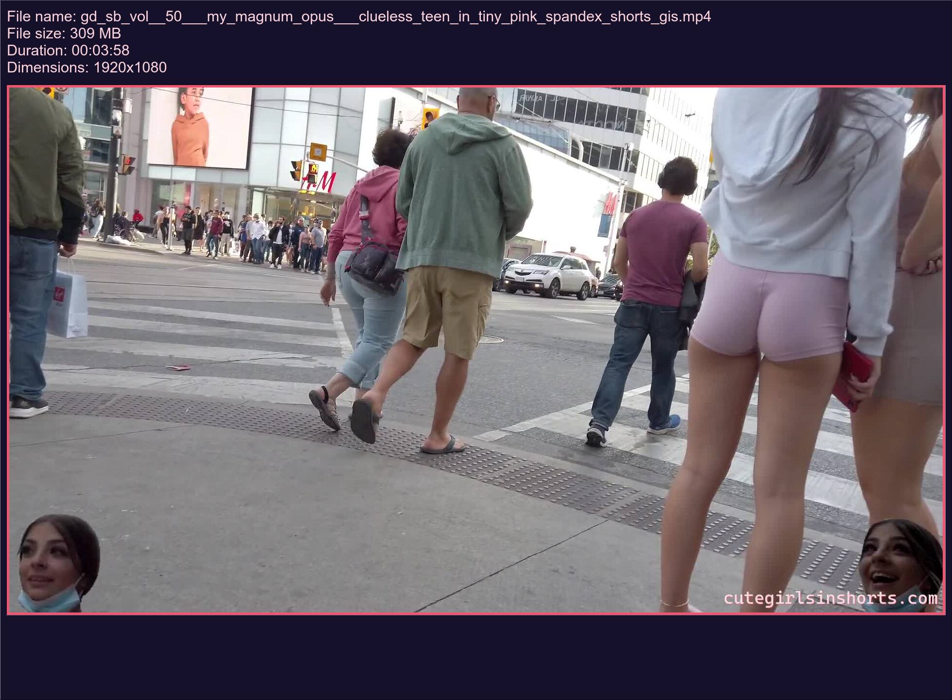 Gd Sb Vol 50 My Magnum Opus Clueless Teen In Tiny Pink Spandex Shorts