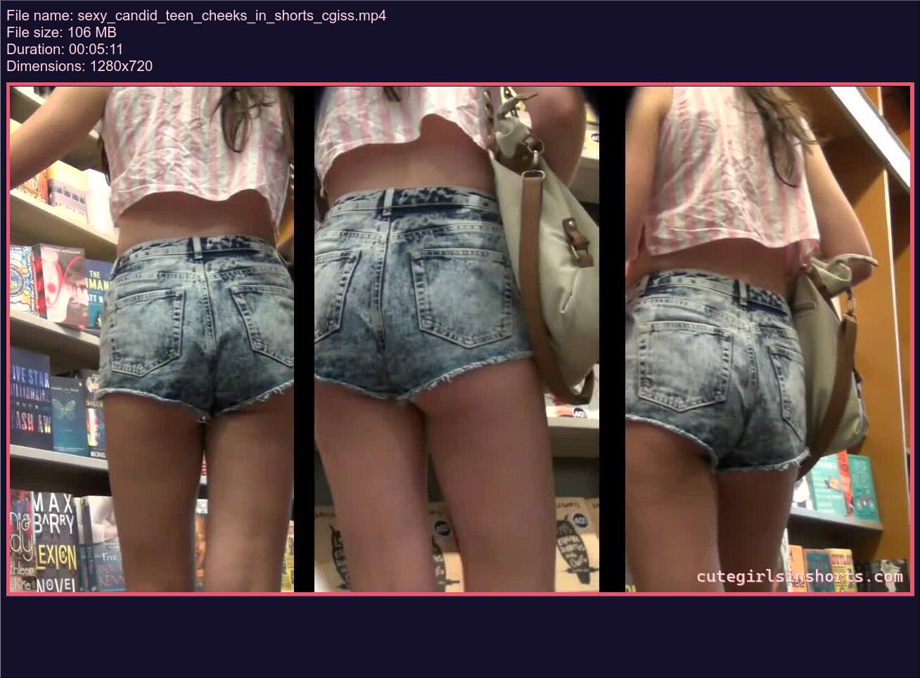 sexy_candid_teen_cheeks_in_shorts_cgiss