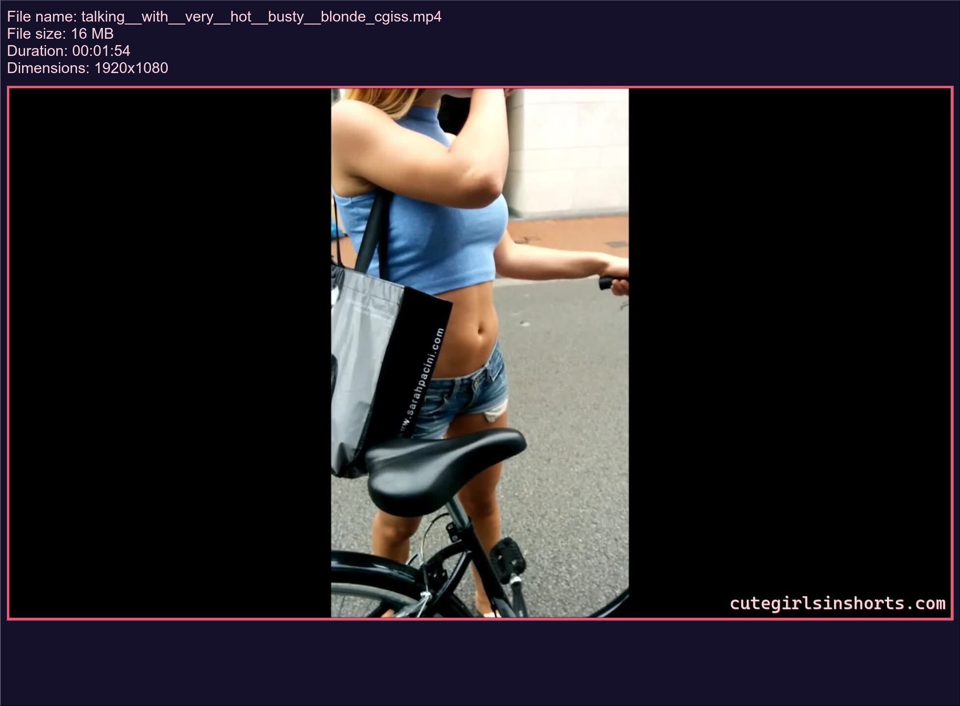 Talking With Very Hot Busty Blonde