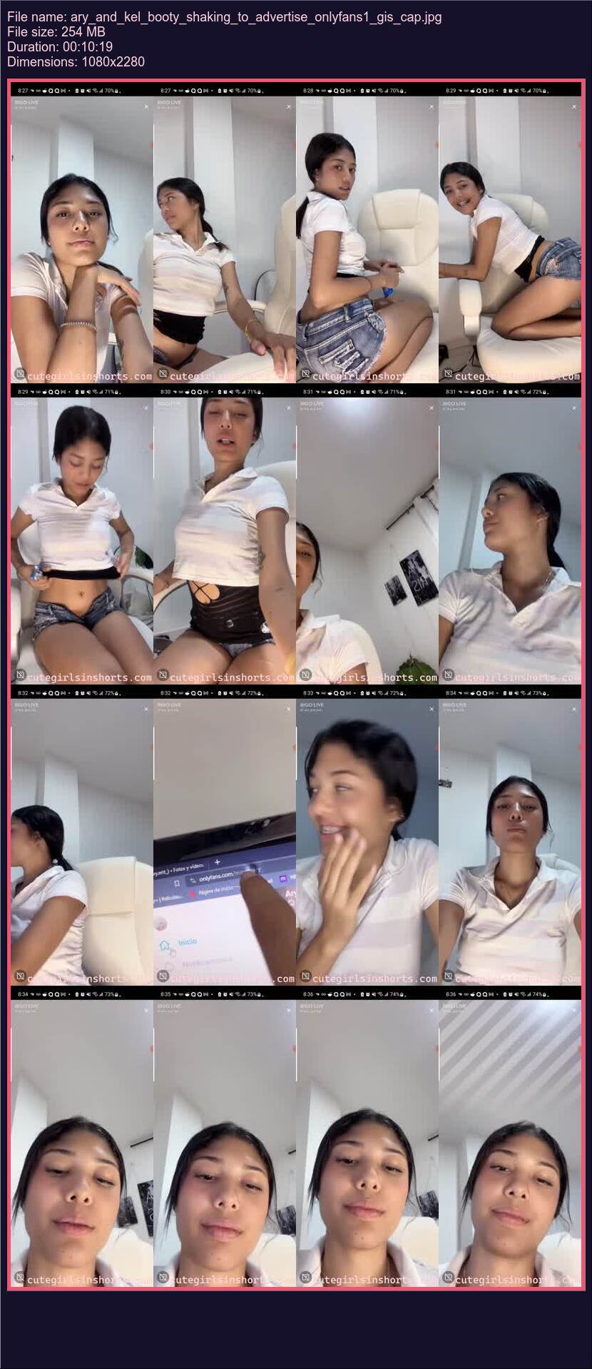 Ary And Kel Booty Shaking To Advertise Onlyfans 1