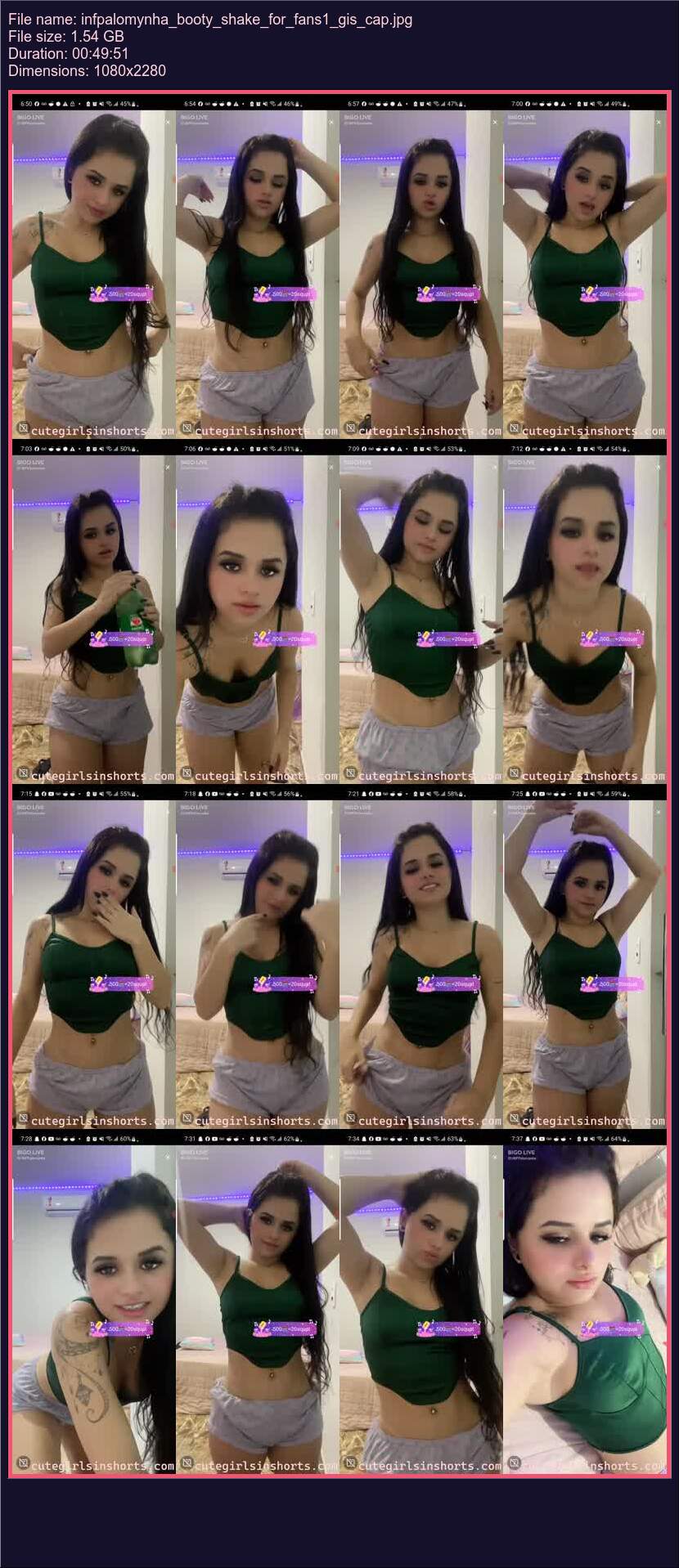 Infpalomynha Booty Shake For Fans 1