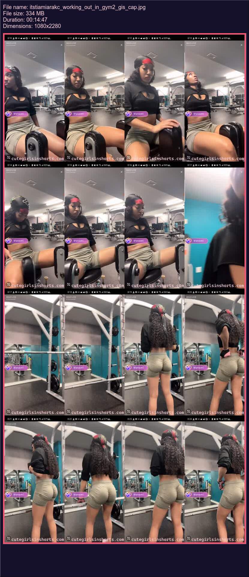 Itstiamiarakc Working Out In Gym 2