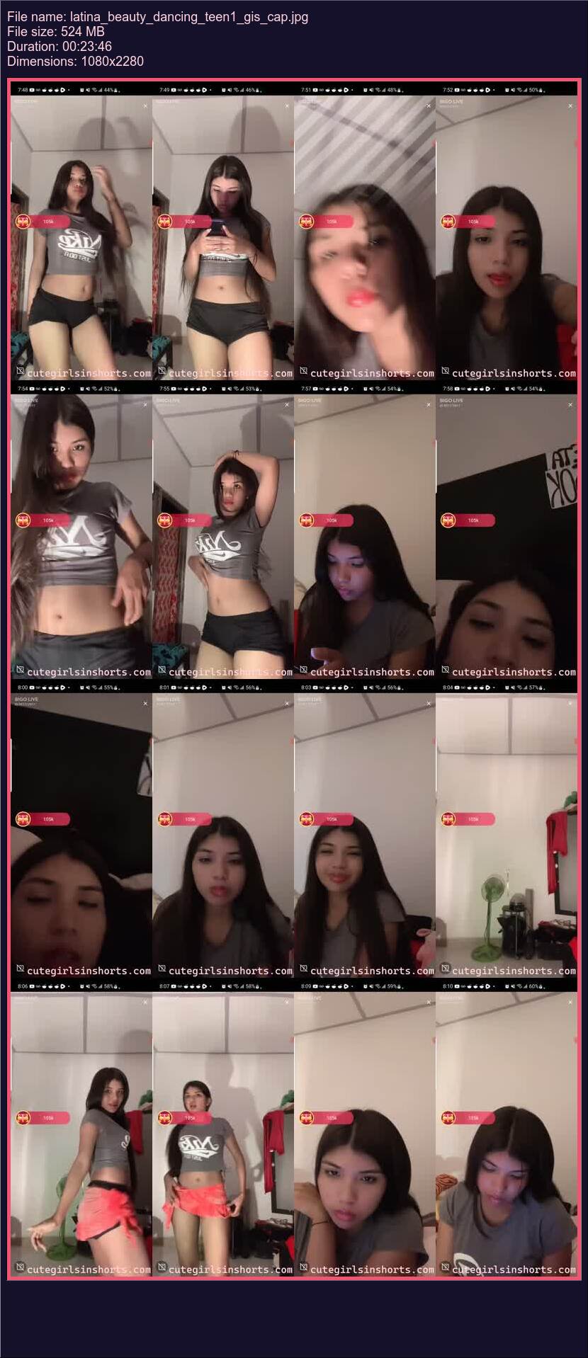 Latina Beauty Dancing Teen 1