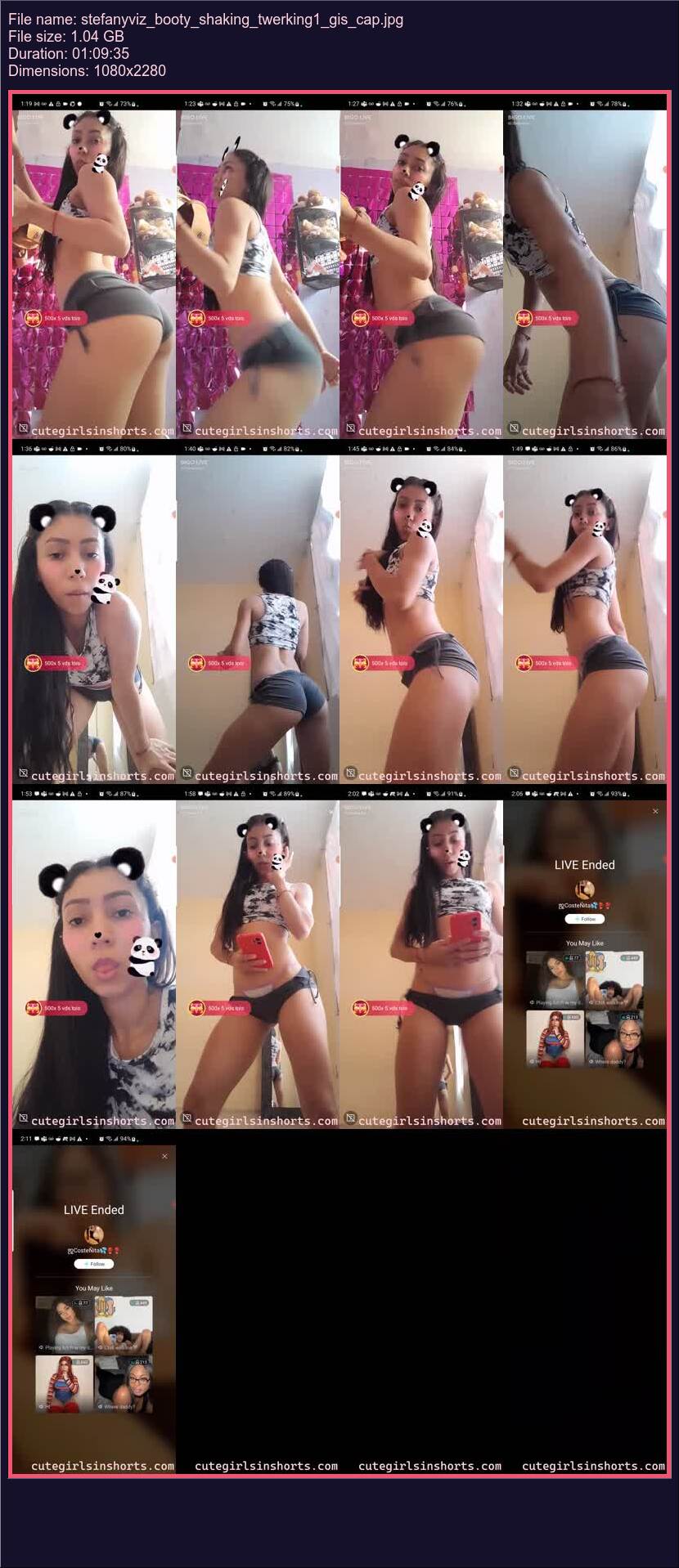 Stefanyviz Booty Shaking Twerking 1