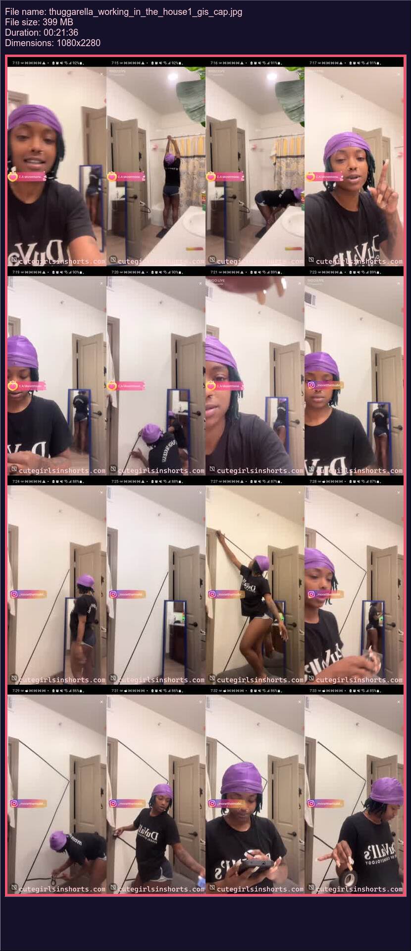 Thuggarella Working In The House 1