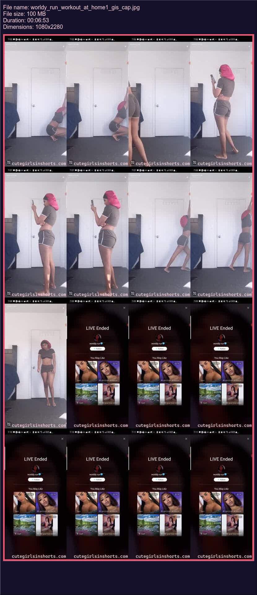 Worldy Run Workout At Home 1