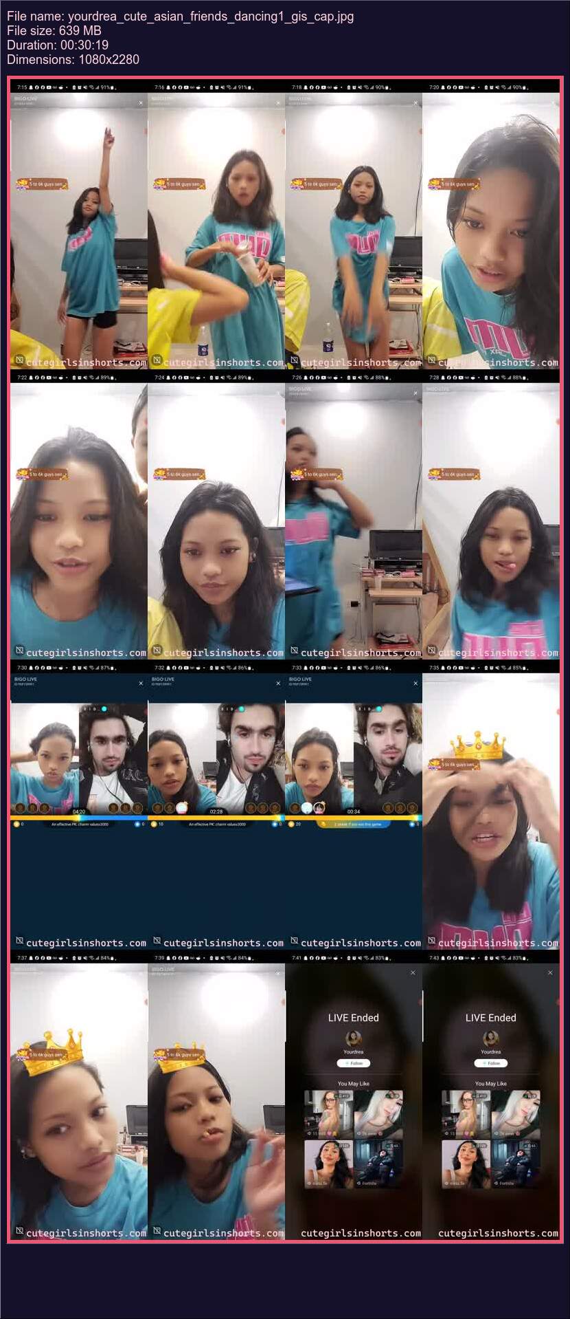 Yourdrea Cute Asian Friends Dancing 1