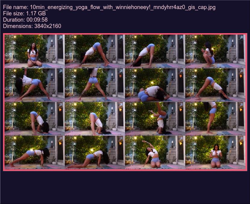 10 Min Energizing Yoga Flow With Winniehoneey Mndyhrr 4 Az 0
