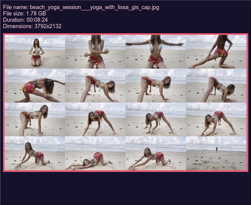 Beach Yoga Session Yoga With Lissa