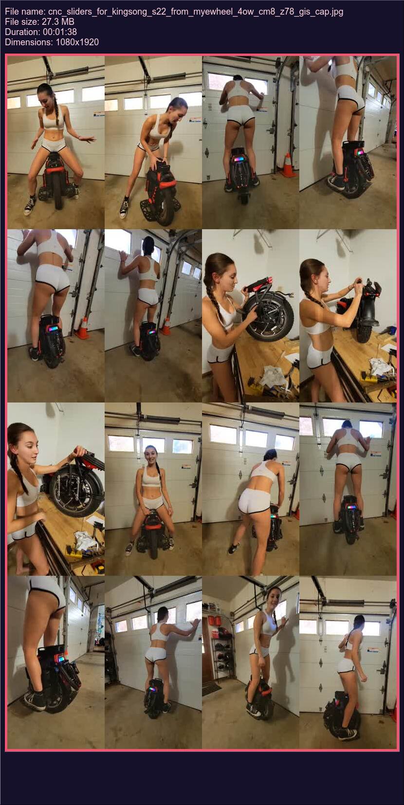 Cnc Sliders For Kingsong S 22 From Myewheel 4 Ow Cm 8 Z 78