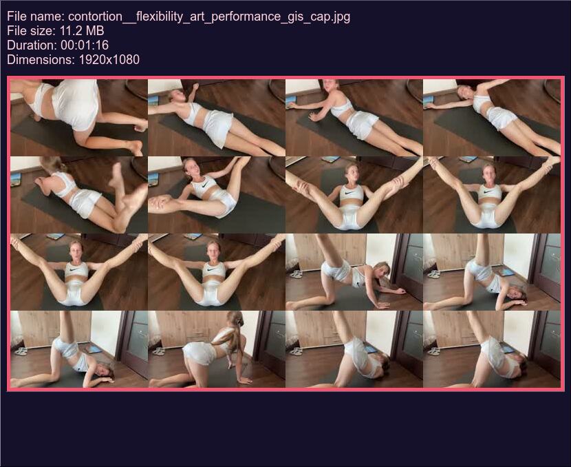 Contortion Flexibility Art Performance