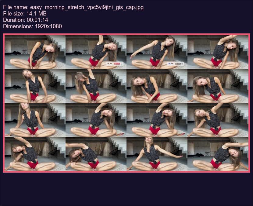 Easy Morning Stretch Vpc 5 Yi 9 Jtni