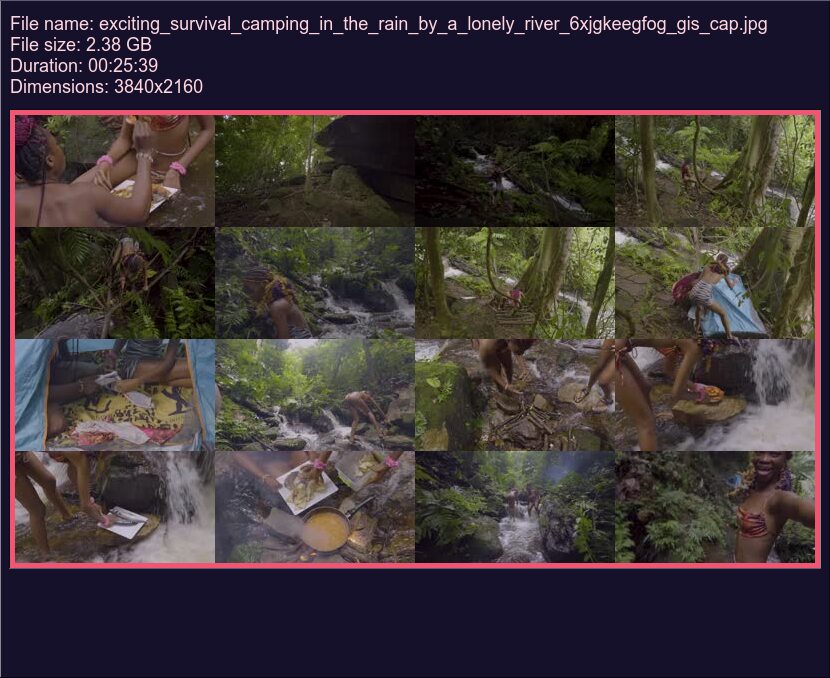 Exciting Survival Camping In The Rain By A Lonely River 6 Xjgkeegfog