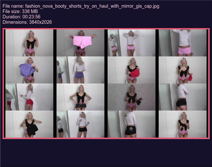 Fashion Nova Booty Shorts Try On Haul With Mirror