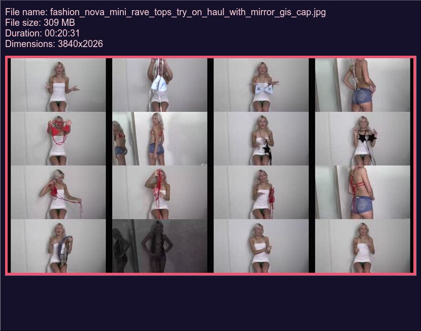 Fashion Nova Mini Rave Tops Try On Haul With Mirror