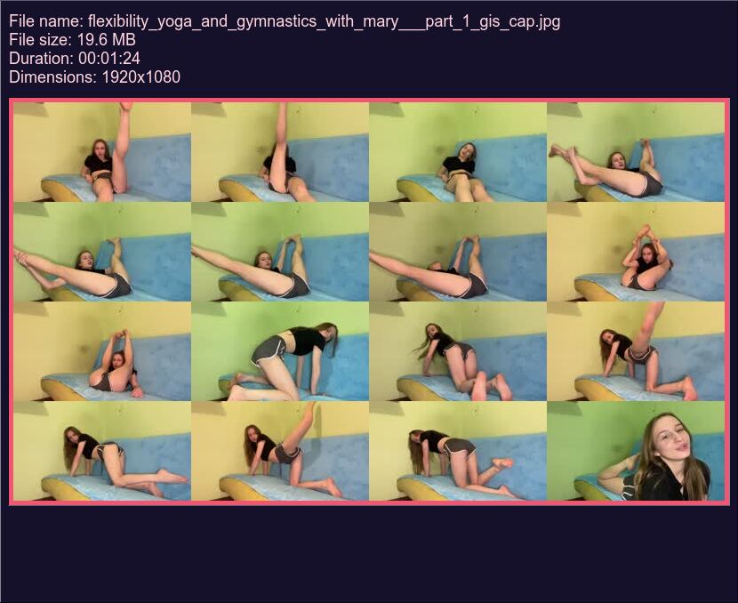 Flexibility Yoga And Gymnastics With Mary Part 1