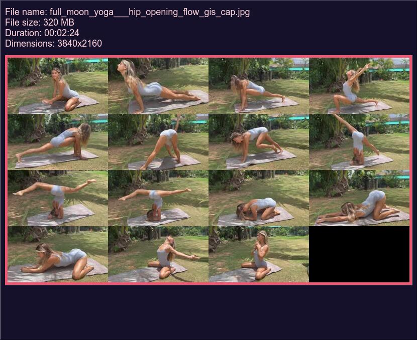 Full Moon Yoga Hip Opening Flow