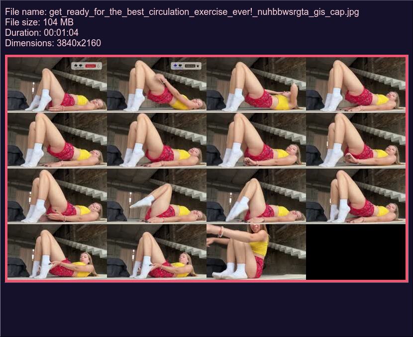 Get Ready For The Best Circulation Exercise Ever Nuhbbwsrgta