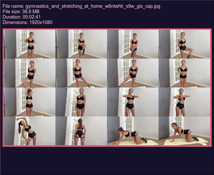 Gymnastics And Stretching At Home W 6 Ntwhh S 9 W