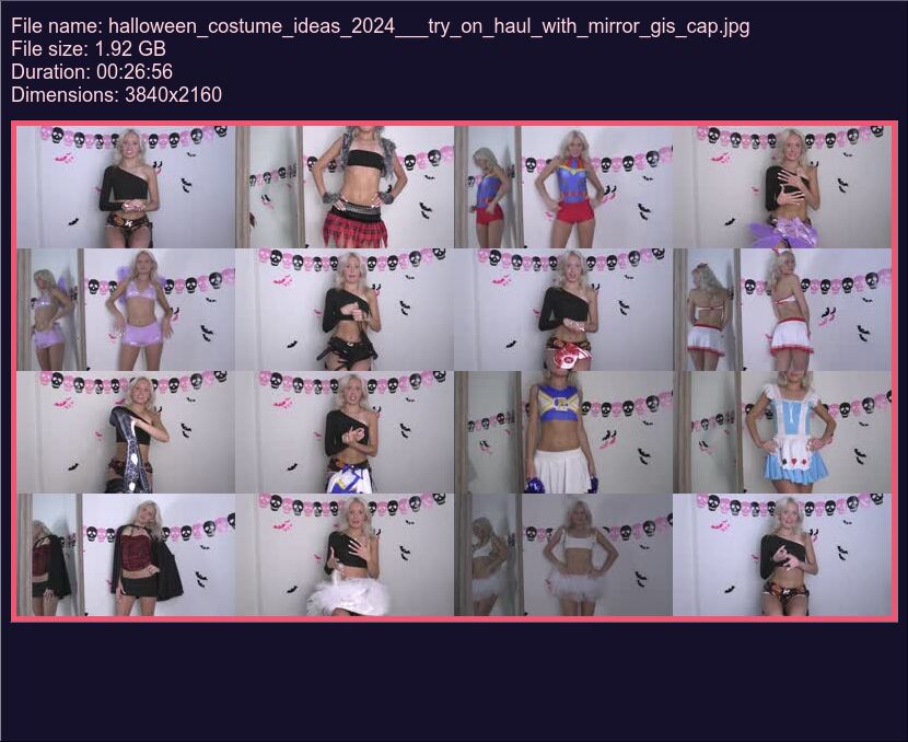 Halloween Costume Ideas 2024 Try On Haul With Mirror