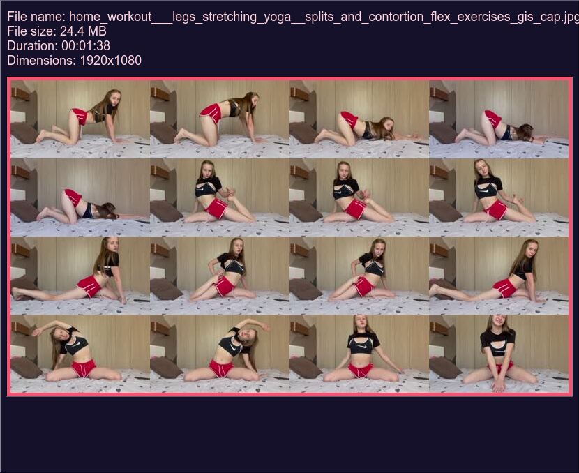 Home Workout Legs Stretching Yoga Splits And Contortion Flex Exercises