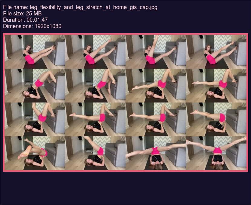 Leg Flexibility And Leg Stretch At Home