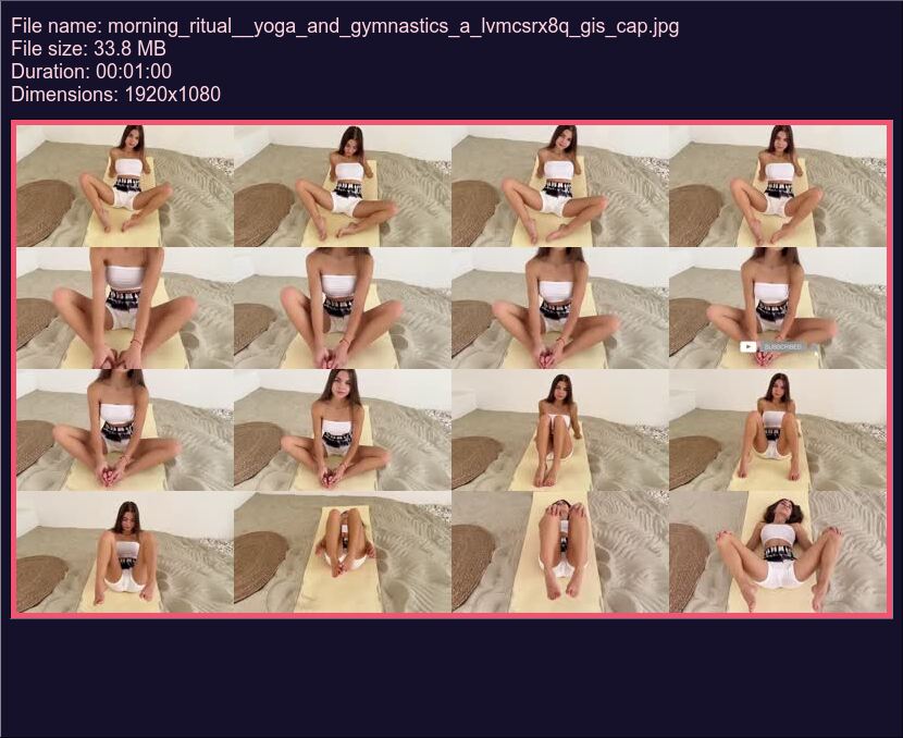 Morning Ritual Yoga And Gymnastics A Lvmcsrx 8 Q