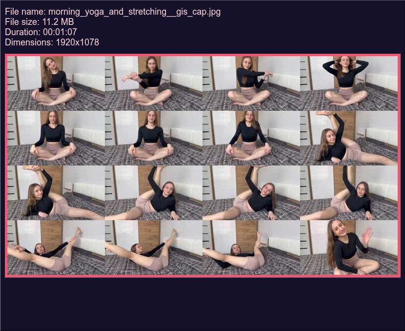 Morning Yoga And Stretching