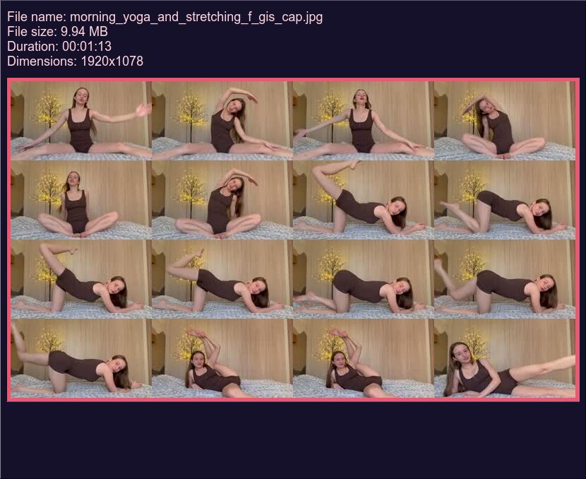 Morning Yoga And Stretching F