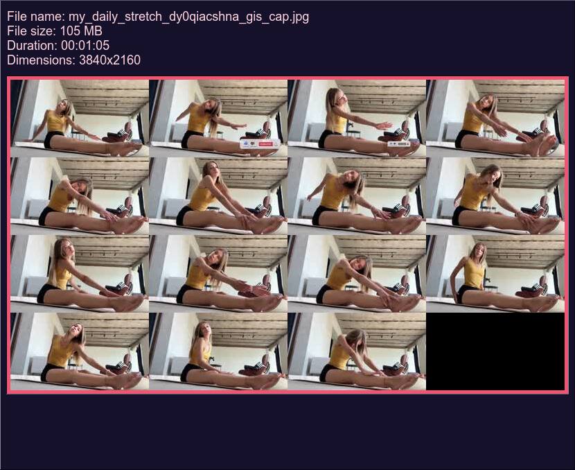 My Daily Stretch Dy 0 Qiacshna