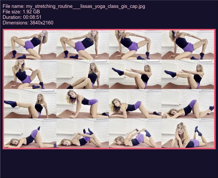 My Stretching Routine Lissas Yoga Class