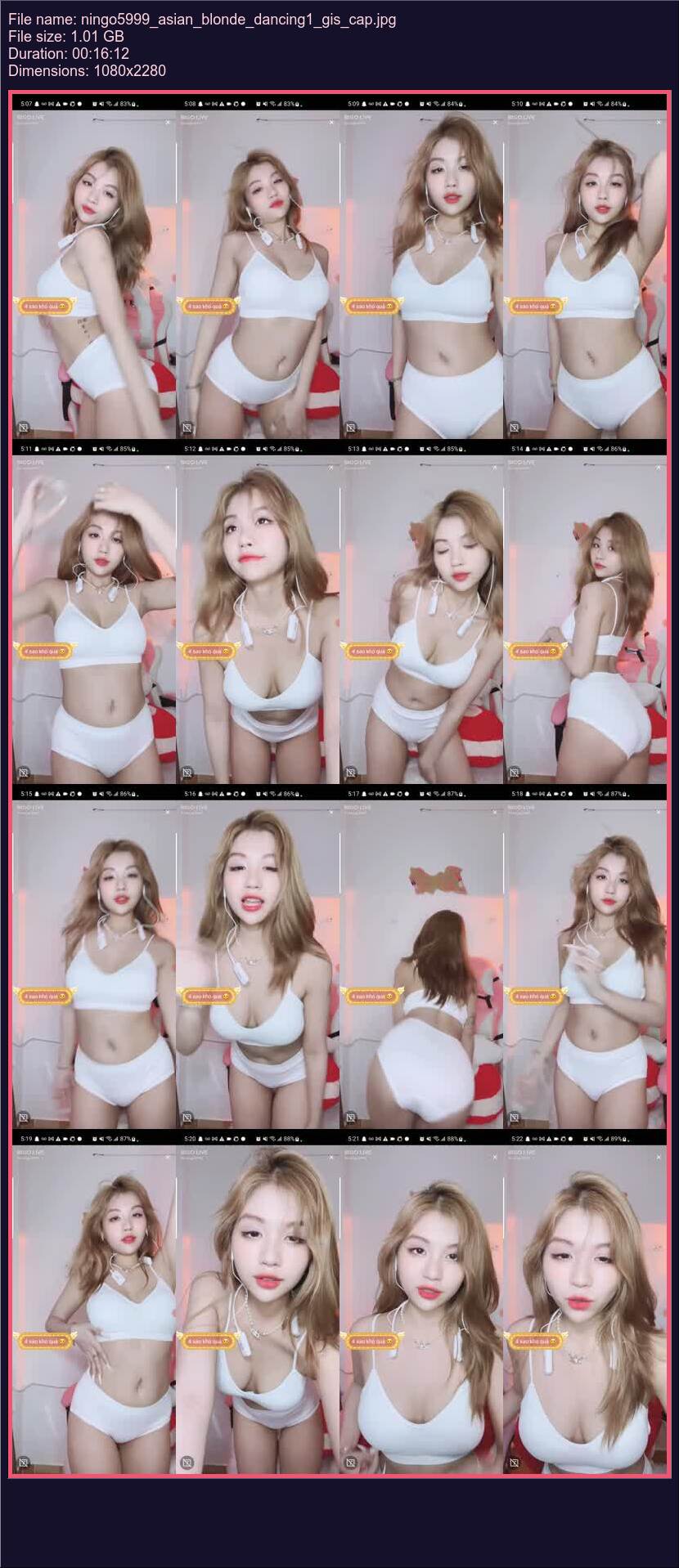 Ningo 5999 Asian Blonde Dancing 1