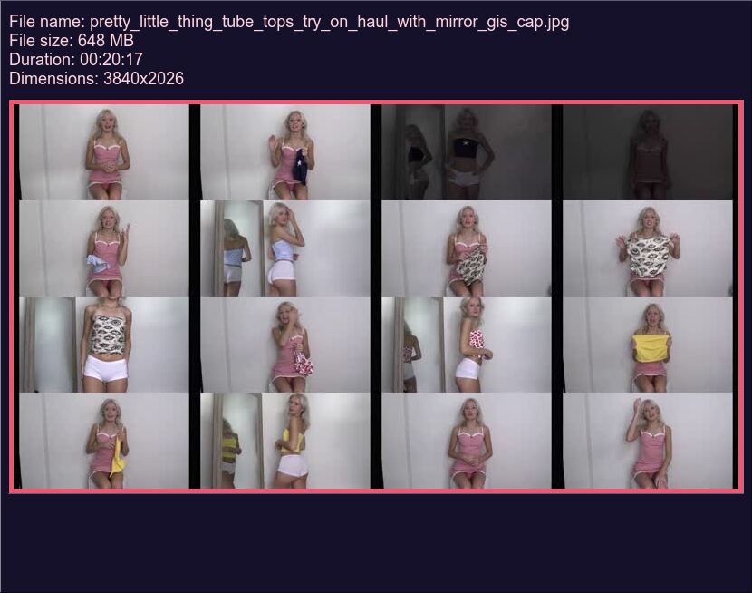 Pretty Little Thing Tube Tops Try On Haul With Mirror