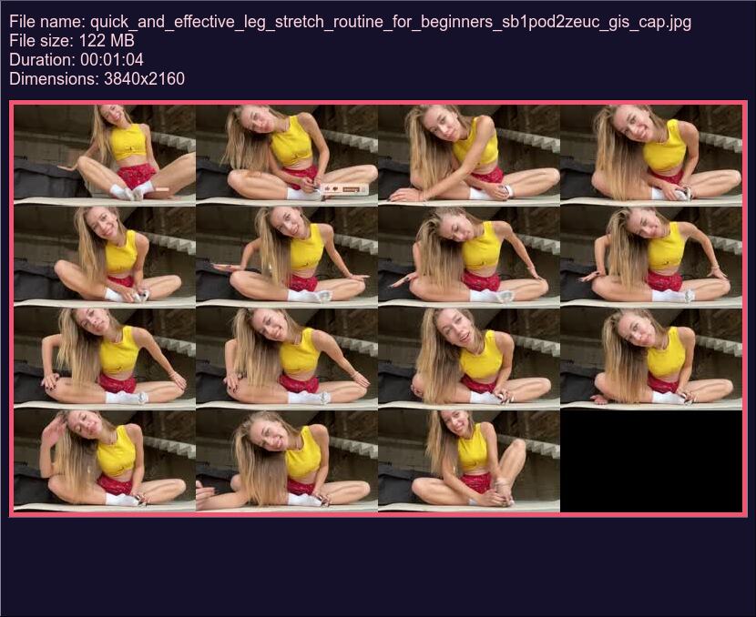 Quick And Effective Leg Stretch Routine For Beginners Sb 1 Pod 2 Zeuc