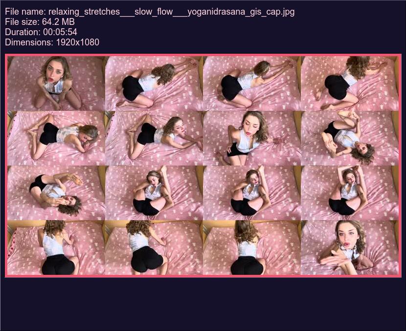 Relaxing Stretches Slow Flow Yoganidrasana