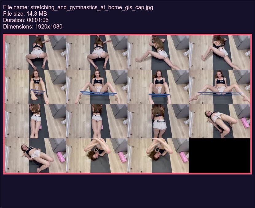 Stretching And Gymnastics At Home