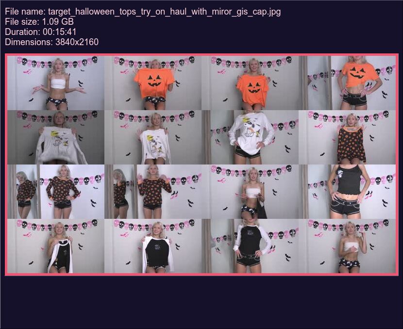 Target Halloween Tops Try On Haul With Miror