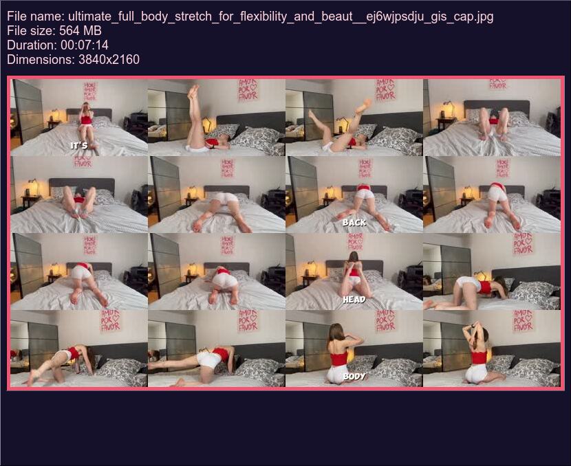 Ultimate Full Body Stretch For Flexibility And Beaut Ej 6 Wjpsdju