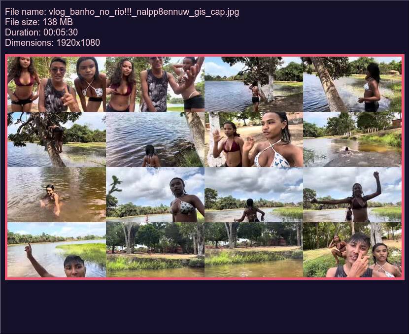 Vlog Banho No Rio Nalpp 8 Ennuw