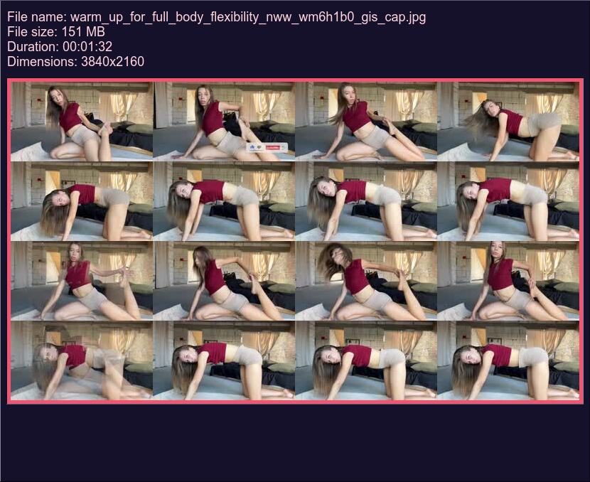 Warm Up For Full Body Flexibility Nww Wm 6 H 1 B 0